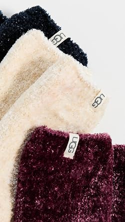 UGG Women's Leda Sparkle Sock 3 Pack