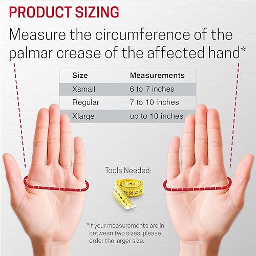 Miniatura 3 de Boxer Fractura Férula de mano con soporte para el dedo  Muñequera mano izquierda con ajuste ajustable, material hipoalergénico y bordes suaves