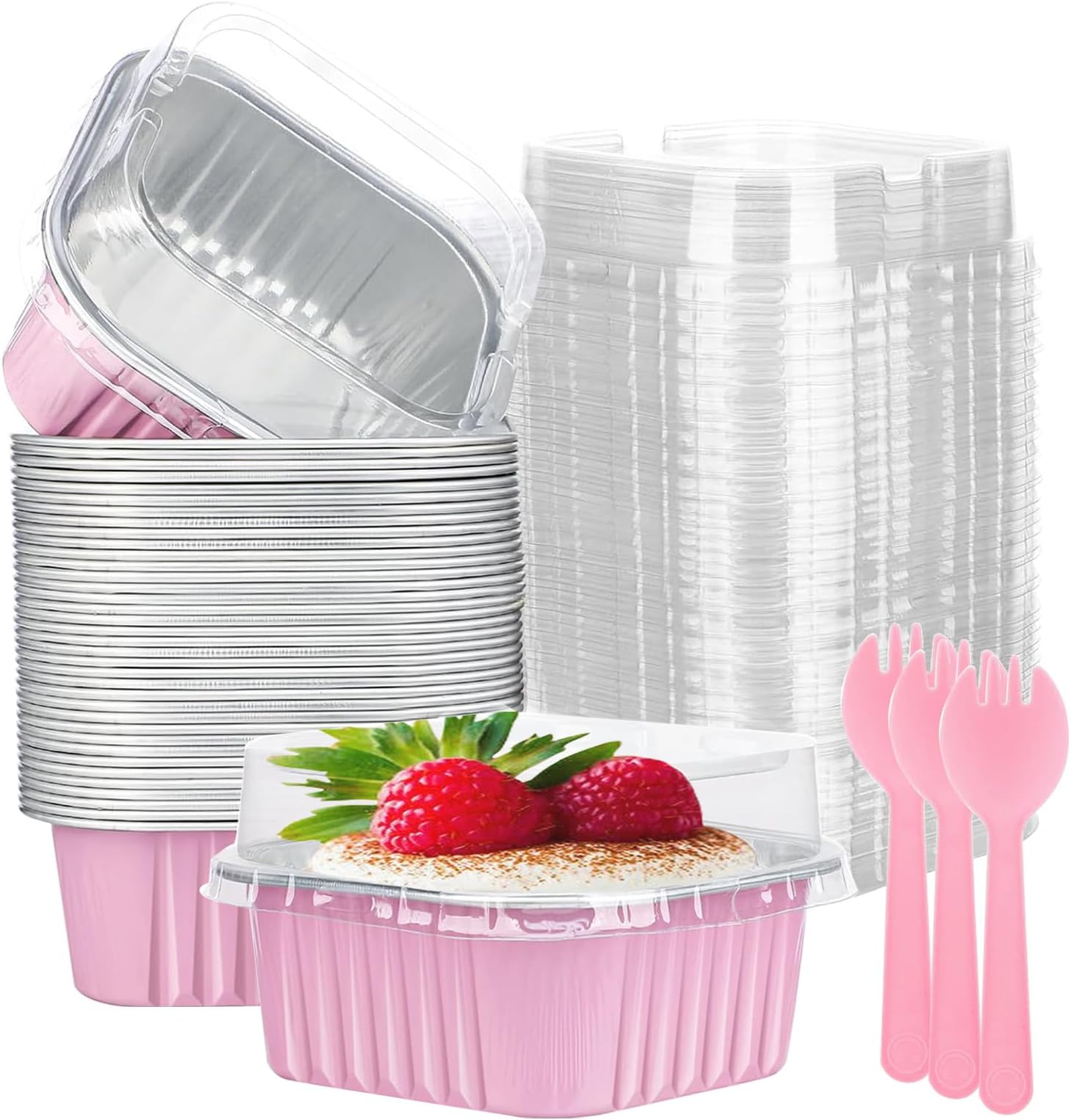 10oz Square Mini cake tins