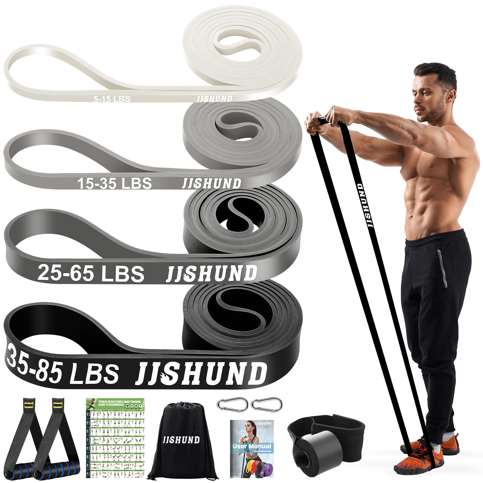 Resistance Bands Set Pull Up Assistance Bands Pull Up Bands Exercise Bands for Men Women Workout Bands for