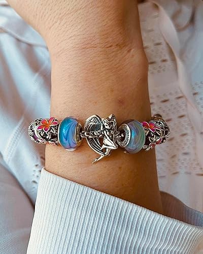 Miniatura 7 de Cute Angel of Love Sterling Silver Charm Bead Pendant Jewellery Amor Cupid Female Fairy Goddess fits pandora