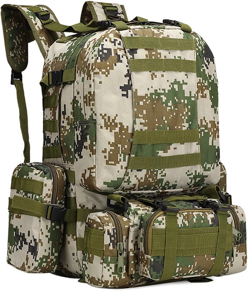 Mcdobexy Tactical MOLLE Trekking Rucksacks 55L