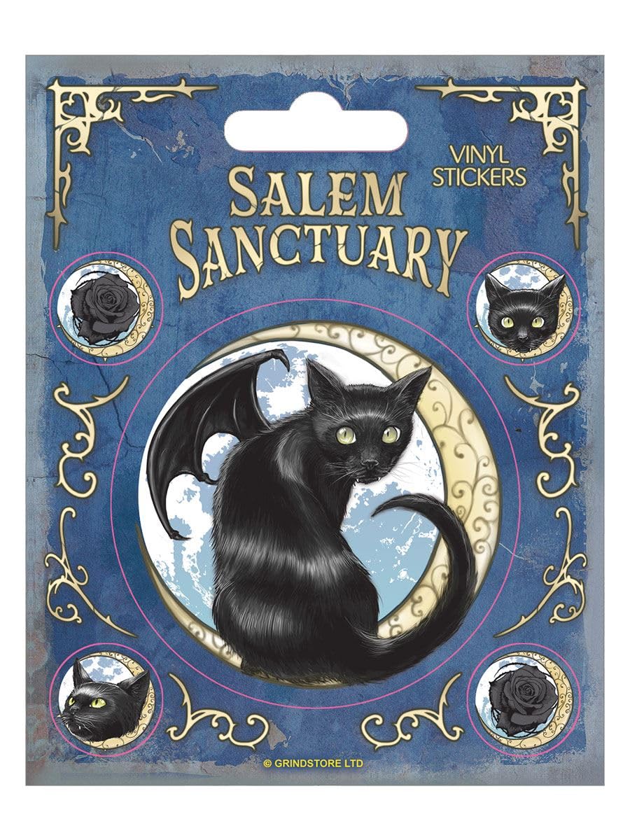 Grindstore Salem Sanctuary For Wayward Cats Sticker Set