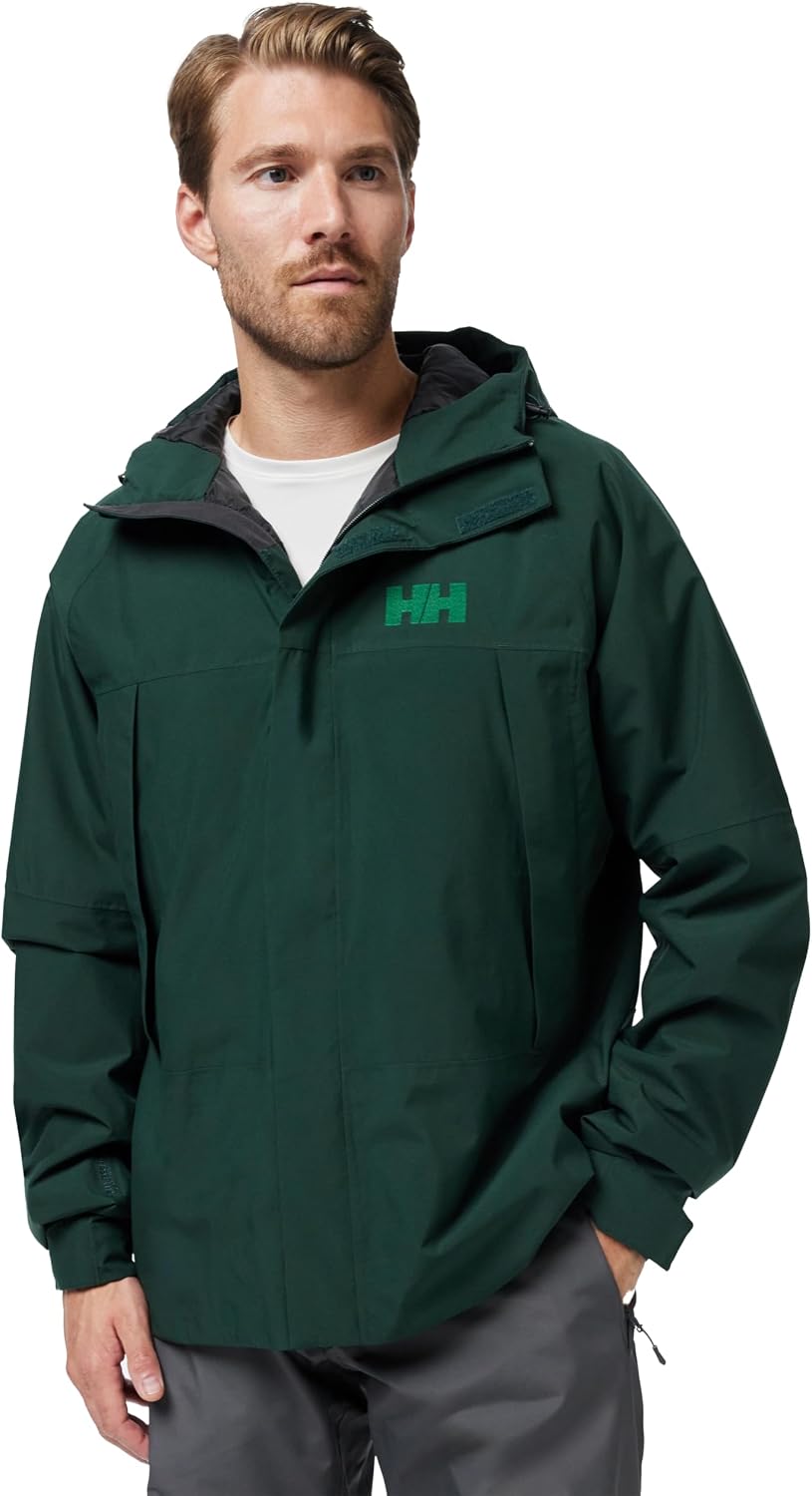 Helly-Hansen Men's Highlands Shell Jacket - Waterproof, Breathable Rain Jacket With Hood