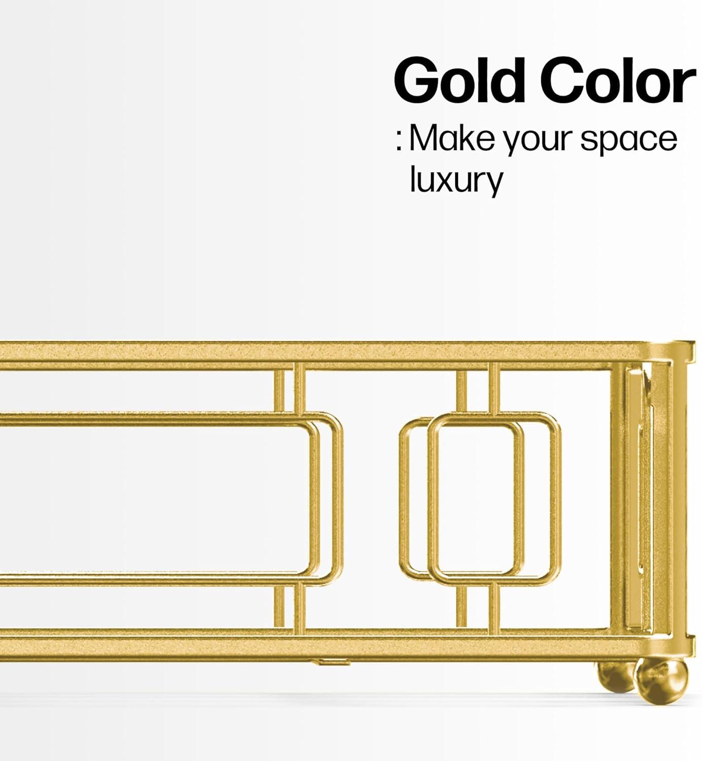 Guest Towel Holder Tray for Bathroom – Gold Napkin Holder for Disposable Paper Hand Towels, Vanity Countertop Hand Towel Organizer, Modern Bathroom Accessory for Guest Napkins - Image 6