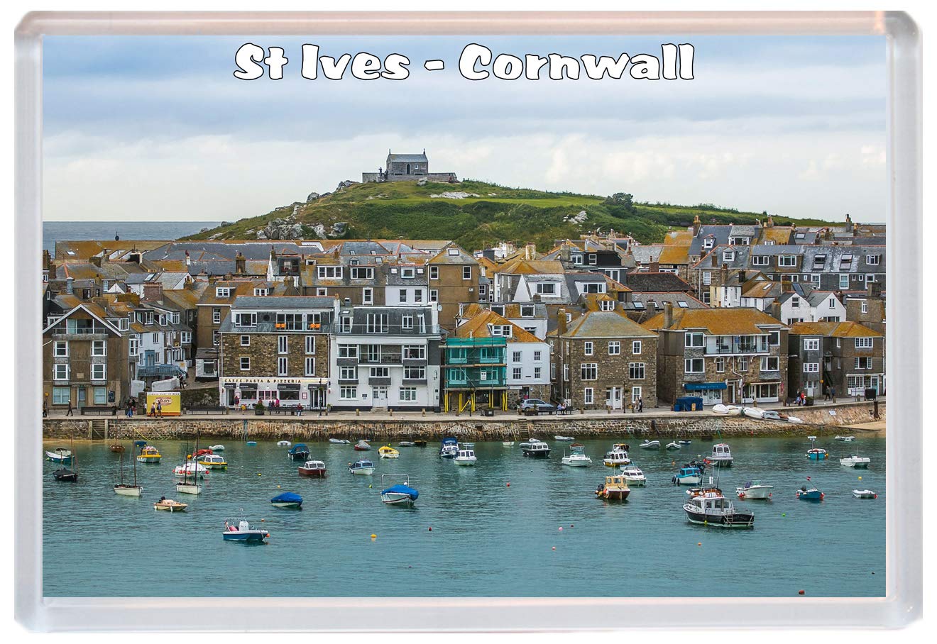 St Ives - Cornwall - Jumbo Fridge Magnet 96 x 67 mm JUMBO SIZE BBSM2056