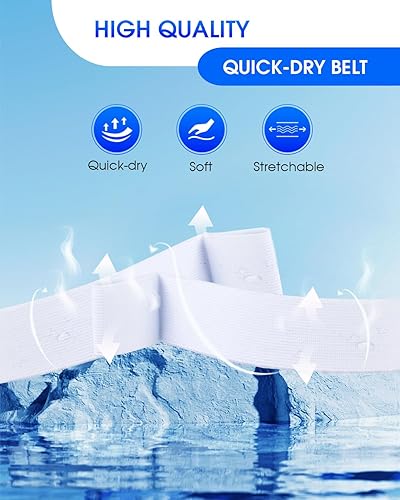 Miniatura 7 de Aegend Snorkel Mask Goggles with Nose Cover with Adjustable Soft Knitted Strap, Panoramic 180 View, Anti-Fog Anti-Leak Swim Goggles with Adult&Youth