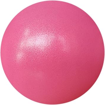AppleRound Exercise Ball with Pump, 9-Inch Small for Pilates, Yoga, Core Stability - Choose [Pack of 1 Ball + 1 Pump] or [Pack of 2 Balls + 1 Pump]
