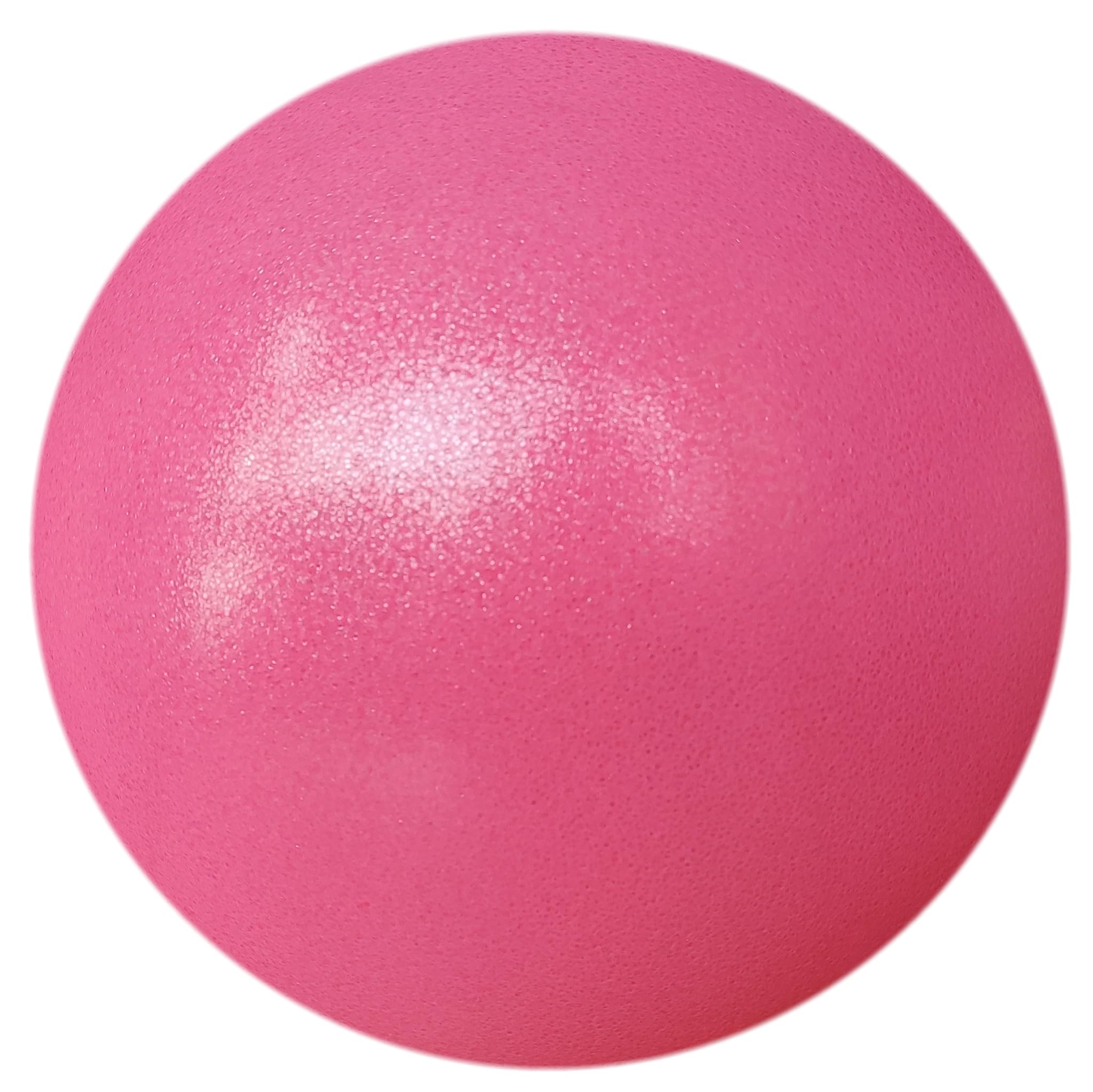 AppleRound 9-inch Pilates Ball - Includes 1 Ball and 1 Pump - Small Exercise Ball for Pilates, Yoga, Fitness, Physical Therapy, Stability Core Training (Pink)