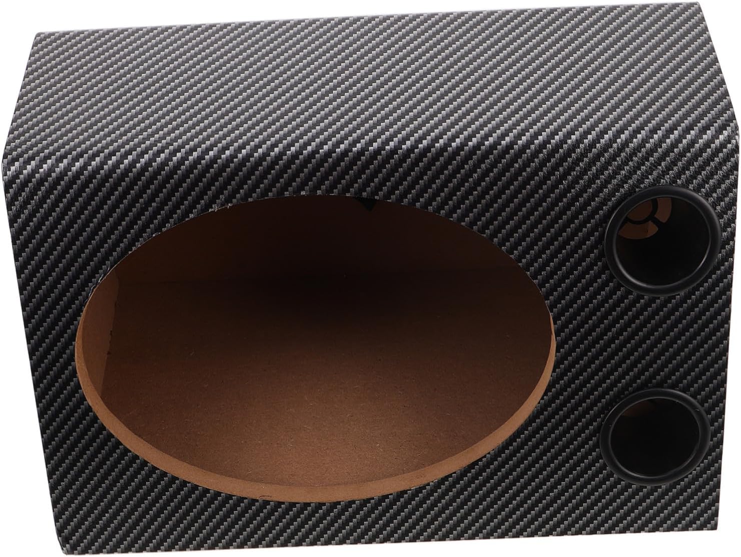 Uonlytech Car Audio Modification Box Speaker Sound Equipment Enclosure Home Speaker Enclosure Trapezoid Subwoof