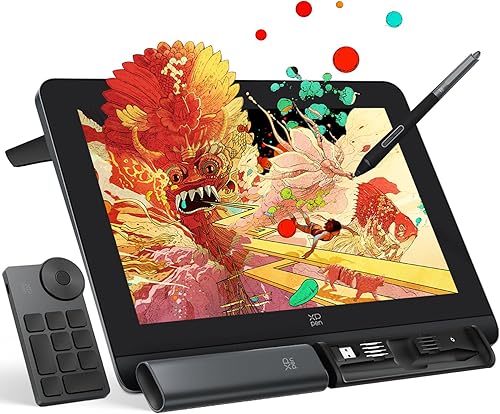 Miniatura 10 de XPPen Artist Pro 16 Gen2 2.5K 16 pulgadas QHD tableta de dibujo con pantalla antirreflejo laminada completa 16384 niveles de presión X3 Pro lápiz