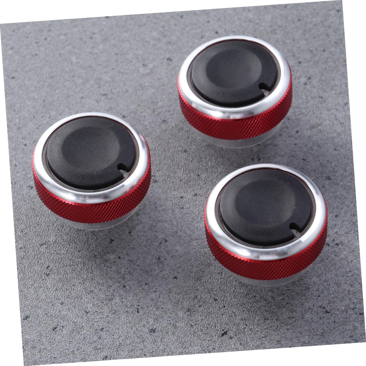 Replacement Air Conditioning Knobs 3pcs for Focus 2 3 2005-2014 Mondeo Alloy Knobs