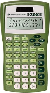 Texas Instruments TI-30X IIS 2-Line Solar/Battery-Powered Scientific Calculator, Lime Green