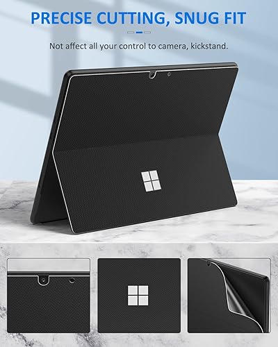 Miniatura 4 de MoKo Calcomanía para tableta Microsoft Surface Pro 9 2022  Pro 8 2021 Release Tablet  13 pulgadas, piel sintética protectora para Surface Pro 98 13