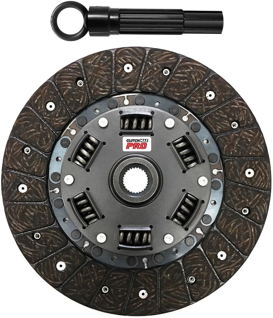 ClutchMaxPRO Performance Stage 2 Clutch Disc Plate with Alignment Tool Compatible with 1998-2003 A3 2000-2006 TT 1998-2005 VW Beetle 1999-2006 Golf 1999-2005 Jetta 1.8 1.9 (CPLC02015R1DLAT-17072-ST2)