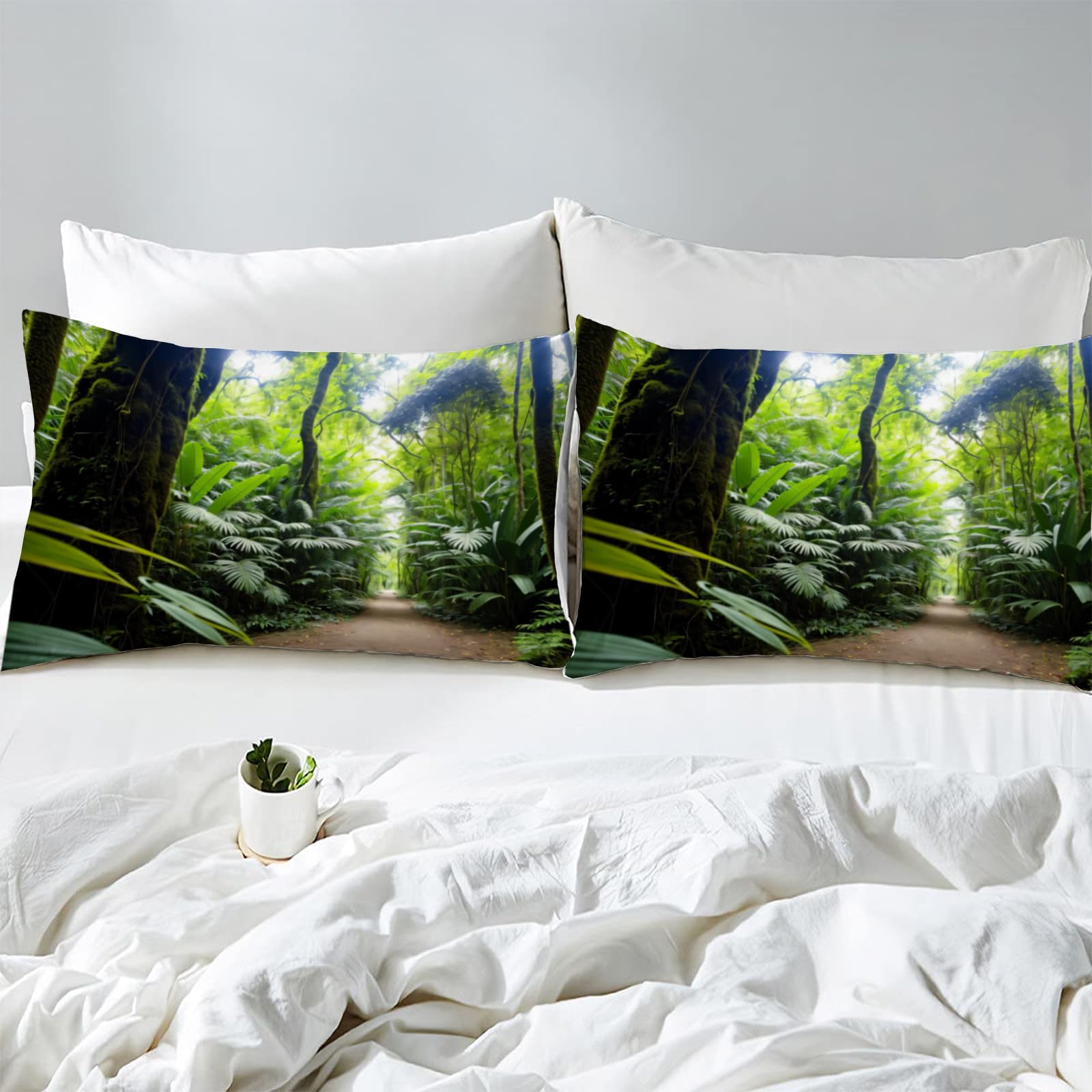 3D Imprimé Housse De Couette 200x200 Girafe Bleue + 2 Taies D'oreillers 65x65cm - Microfibre Parure De Lit 200x200cm, Adaptées Aux Adultes Et Aux Enfants - Housse De Couette