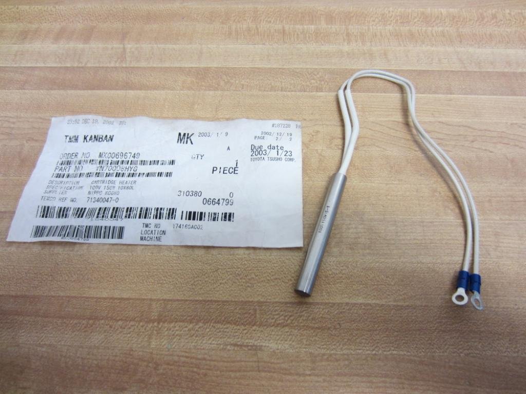 YN70008HYG Cartridge Heater 100V150W15-1