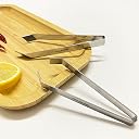CoguZed Professional Fish Bone Tweezers Pliers Set Stainless Steel Flat Tweezers Pinbone Remover for Salmon Trout Catfish Precision Boning Tool for Kitchen gallery image