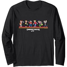 Chuck E. Cheese Est. 1977 Chuck E. Designs Through The Years Long Sleeve T-Shirt