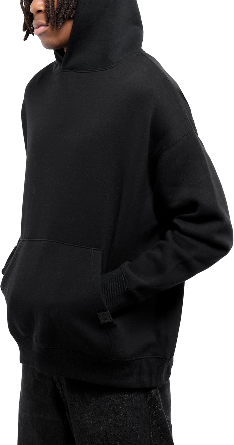 X RAY Men's Oversized Fleece Pullover Hoodie, Soft Mid-Weight Drop-Shoulder Mens Sweatshirt with Pocket for Fall and Winter - Image 6
