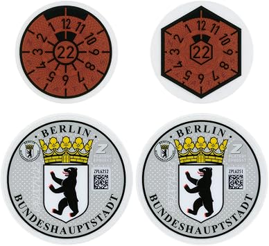 Berlin 2022 Novelty Sticker Set