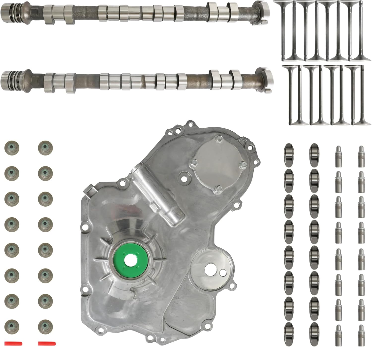 Engine Camshaft Lifters Kit Rocker Arm Valves Oil Pump Fit For GM Buick Regal LaCrosse Verano Chevrolet Equinox Captiva Sport Impala Malibu GMC Terrain 2.4L 2009-2012