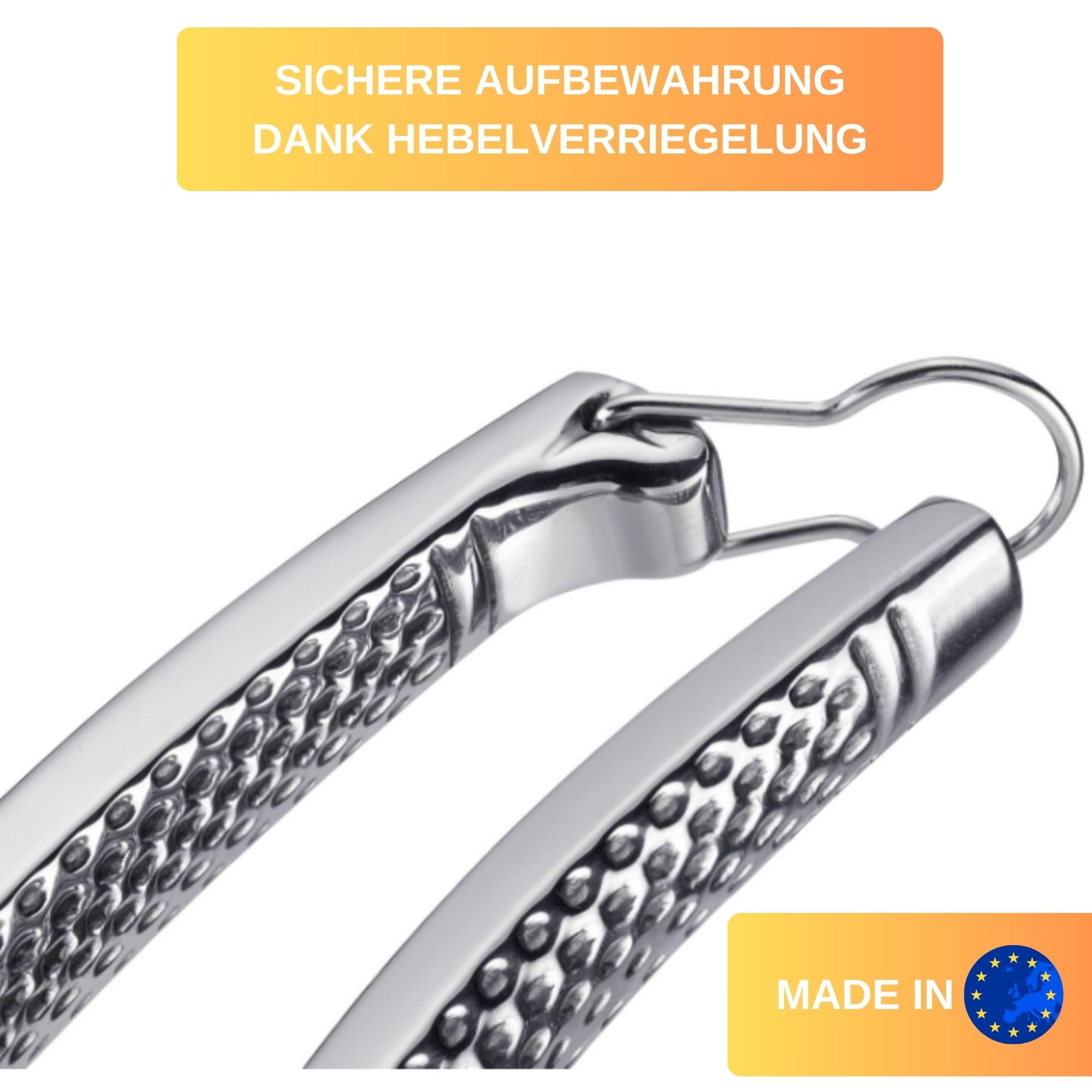 Thiru Premium Geflügelschere - Küchenschere für Profis - Kinderleichter Federmechanismus für Rechts- und Linkshänder - Fleischschere mit Sicherheitsverschluss & Aufbewahrungshülle