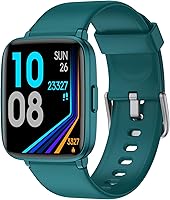 YourHealthPartner Fitness Tracker Watch: Heart Rate Sleep Monitor, IP68 Waterproof, 9 Sports Modes, Step Calorie Counter for Men Women