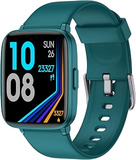 YourHealthPartner Fitness Tracker Watch: Heart Rate Sleep Monitor, IP68 Waterproof, 9 Sports Modes, Step Calorie Counter for Men Women