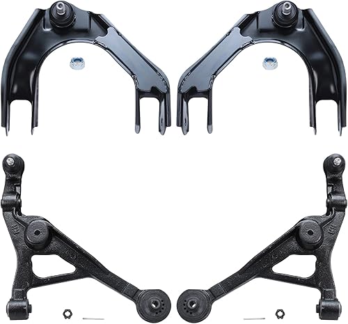 Miniatura 206 de Detroit Axle - Kit de brazos de control delanteros de 4 piezas para Chevrolet Aveo Aveo5 Pontiac G3 Wave Wave5 Suzuki Swift+, 2 brazos de control