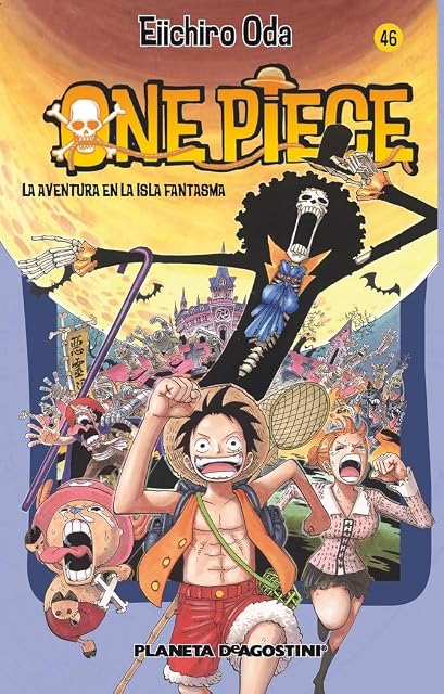 Portada de One Piece 46: La Aventura en la Isla Fantasma