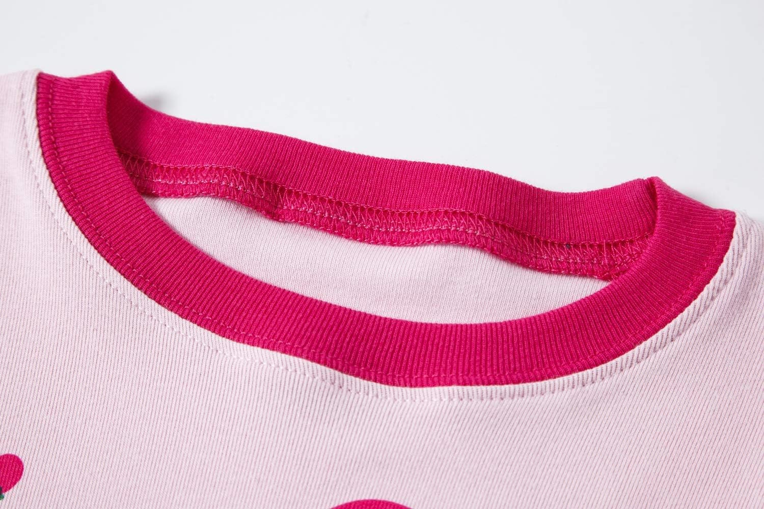 Popshion Baby Girls Pajamas Short Sleeve Cotton Jammies Toddler Girl Summer Clothes Short Sets 2 to 10 Years - Image 2