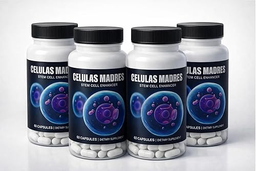 Madre Cells Nueva Versión Celulas Madres (4 Botellas) 200 mg Stem Enhancer Cell Aphanizomenon Flos-aquae. 240 Cápsulas Células Madre