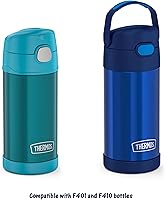 Vista 4 de Cañitas de respuesto de Thermos para botella FUNtainer de 12onzas, Transparente