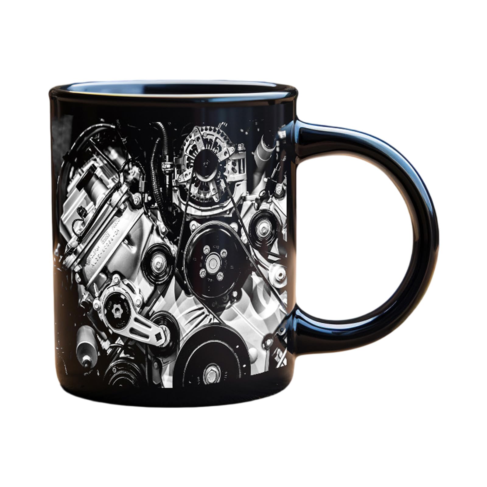 Our Fave C Sturdy Erami Mugs With Mechanical Theme Ergonomi Handle Offee Mugs Perfect For Hot Beverages At Working Or Home Ergonomi Handle Offee