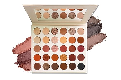 Paleta de sombras de ojos de 30 colores, mate de alto pigmento + brillo superbrillante, sombra de ojos impermeable de larga duración, paleta de