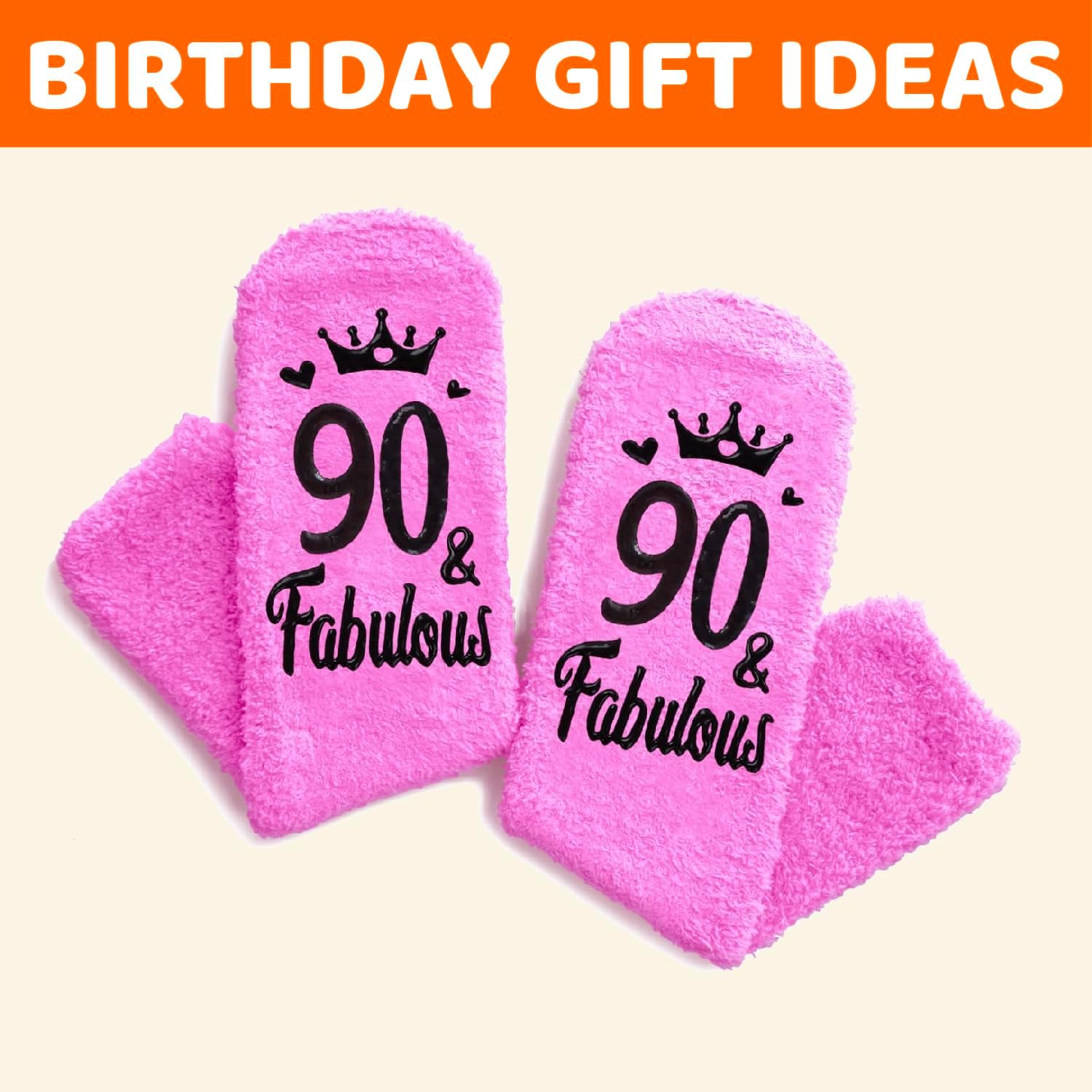 HAPPYPOP Birthday Socks Ideas - Birthday Gift for 75 80 85 90 95 100 Year Old Elderly Women - Image 3