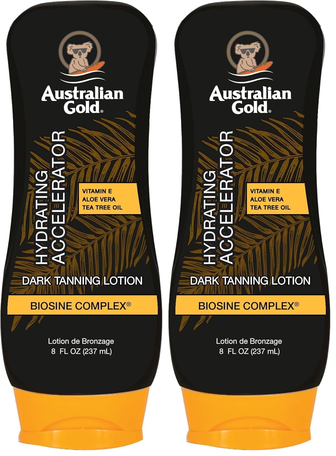 Australian Gold Dark Tanning Accelerator Lotion, 2020 Formula, 8 Fluid Ounce, Classic Cocoa Dreams