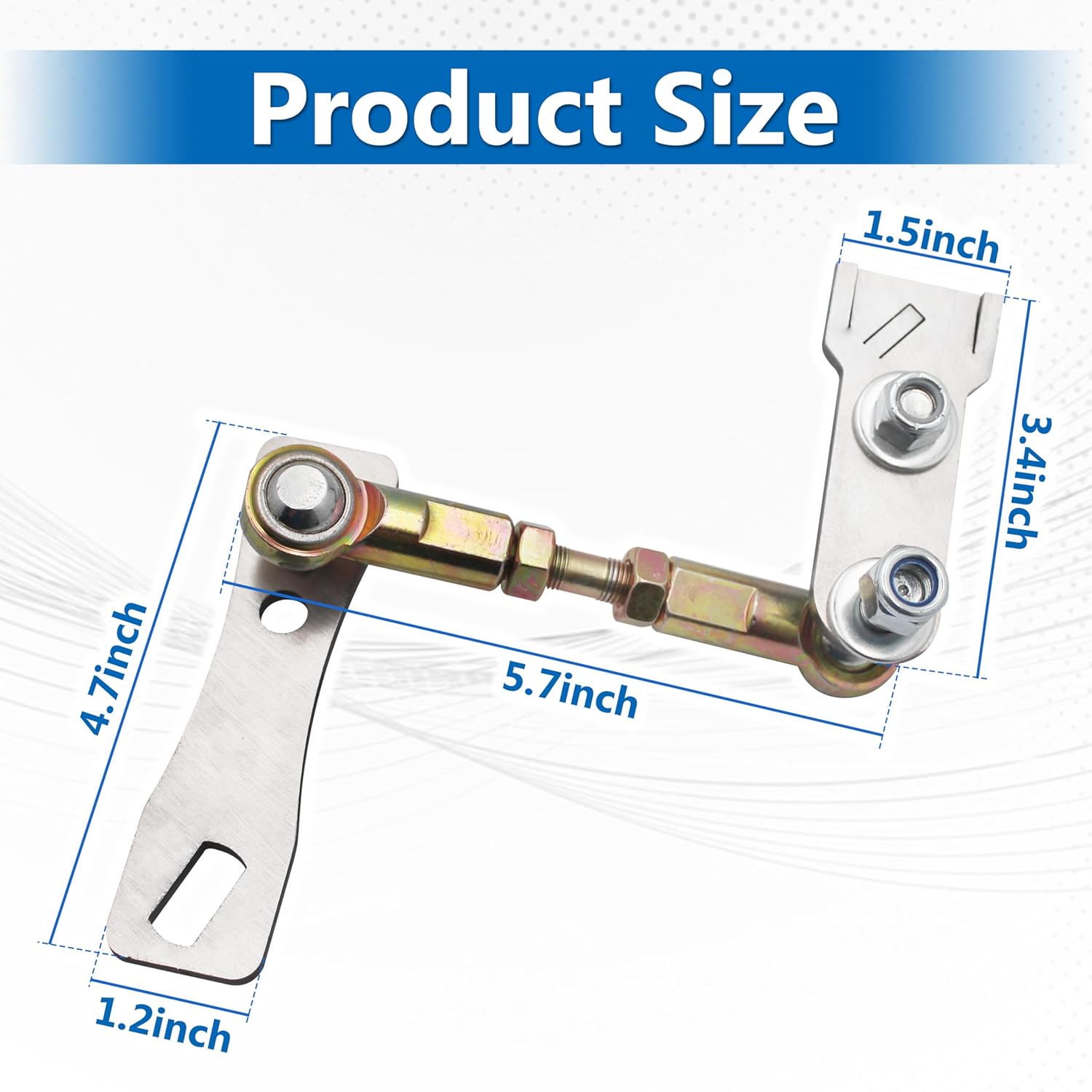 MULAN Transfer Case Linkage Kit Compatible with Jeep Cherokee XJ and Comanche MJ （1986-2001） Vehicle - Stainless Steel