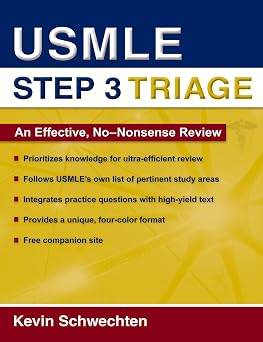 USMLE Step 3 Triage An Effective, No-nonsense Review