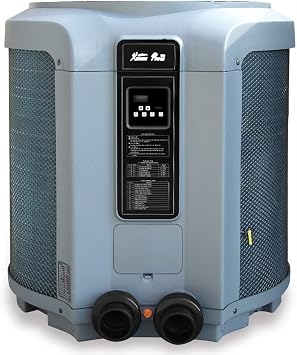 XtremepowerUS 53,000 BTU - for Swimming Pools and Spas - High Efficiency, All Electric Heater - No Natural Gas or Propane Needed