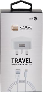 Voz EDGE 2.2A Single Port Fast Charger with Lightning Cable