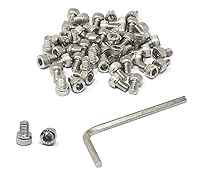 Vista 38 de iexcell 25 piezas M4 x 60/65/70/75/3.150 in paso de rosca 0.028 in acero inoxidable 304 cabeza hexagonal Tornillos Tornillos surtido Kit