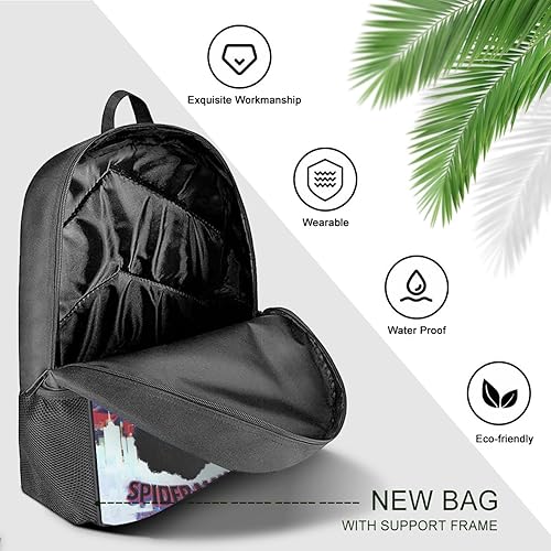 Miniatura 3 de Surper Hero - Mochila de 17 pulgadas, mochila de anime para escuela primaria, mochila para computadora portátil, mochila de dibujos animados, Anime