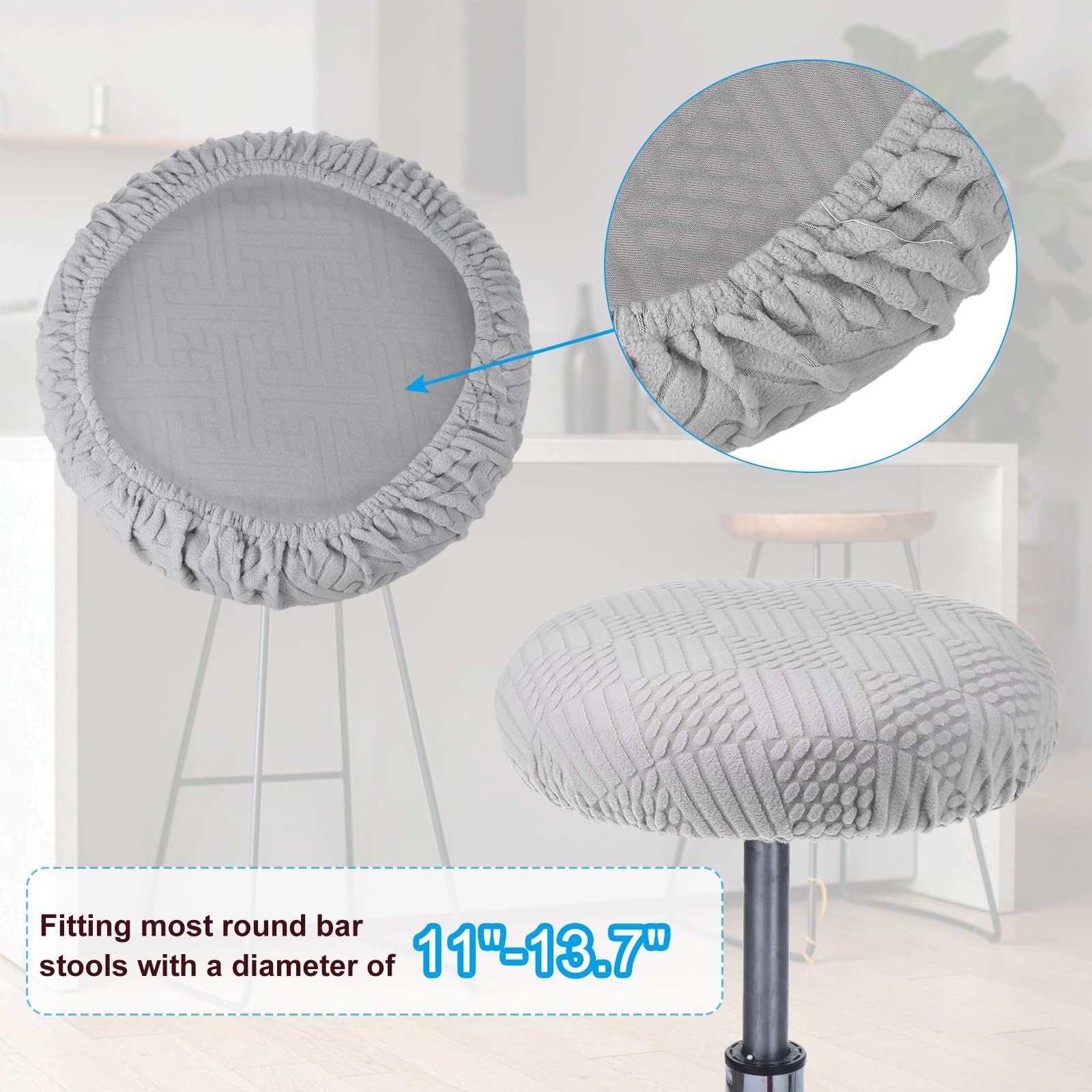 PATIKIL Stool Covers Round - Image 3