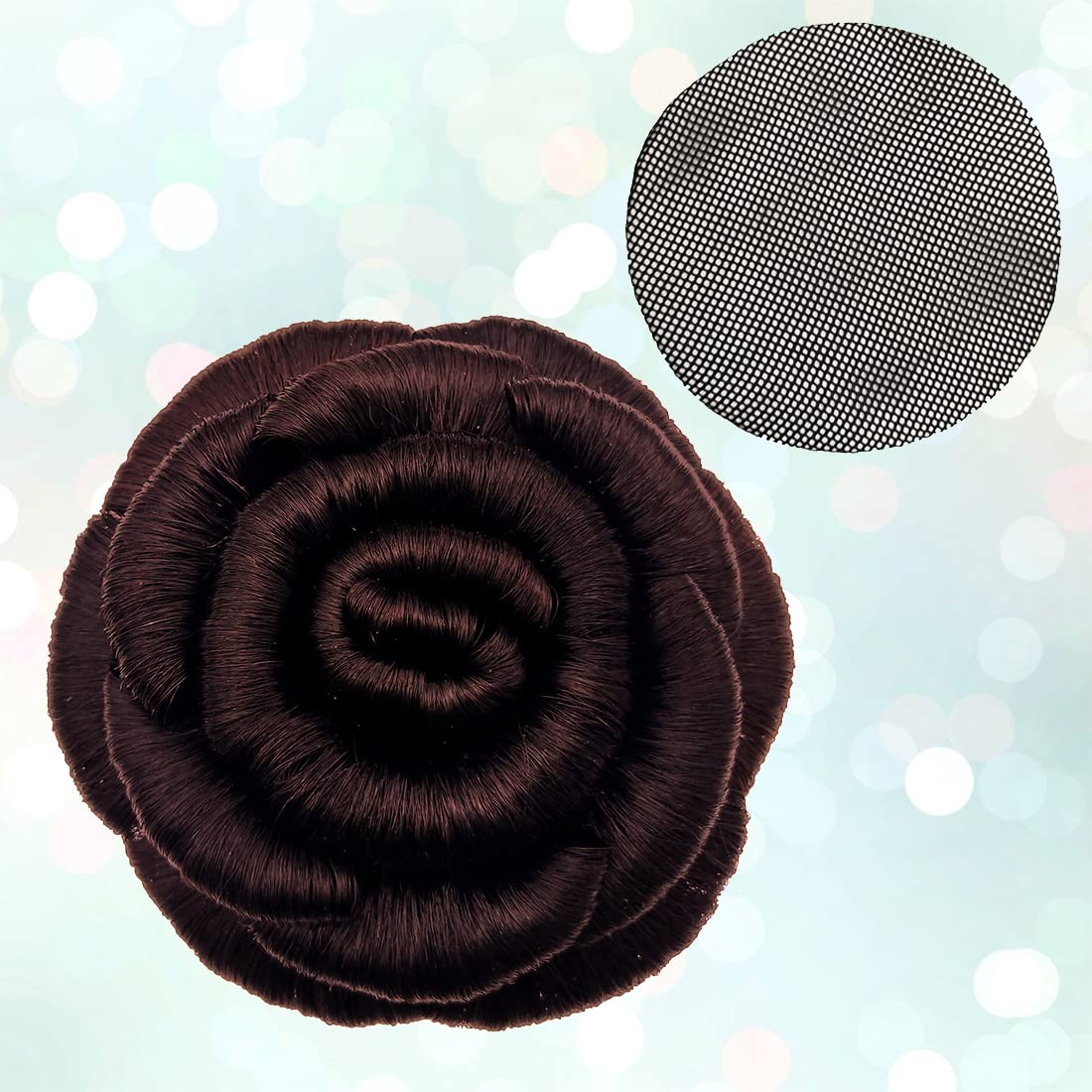 Jasmina Super Deluxe Hair Style/Premium Hair Accessories Bun/Juda With Plain Hair Bun/Juda Net/Jali