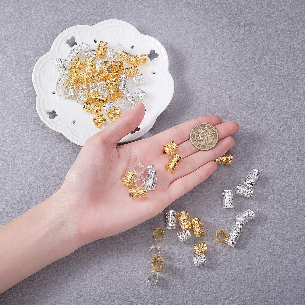 Amazon | PH PandaHall 約300個 3サイズ ヘアアクセサリー ドレッド