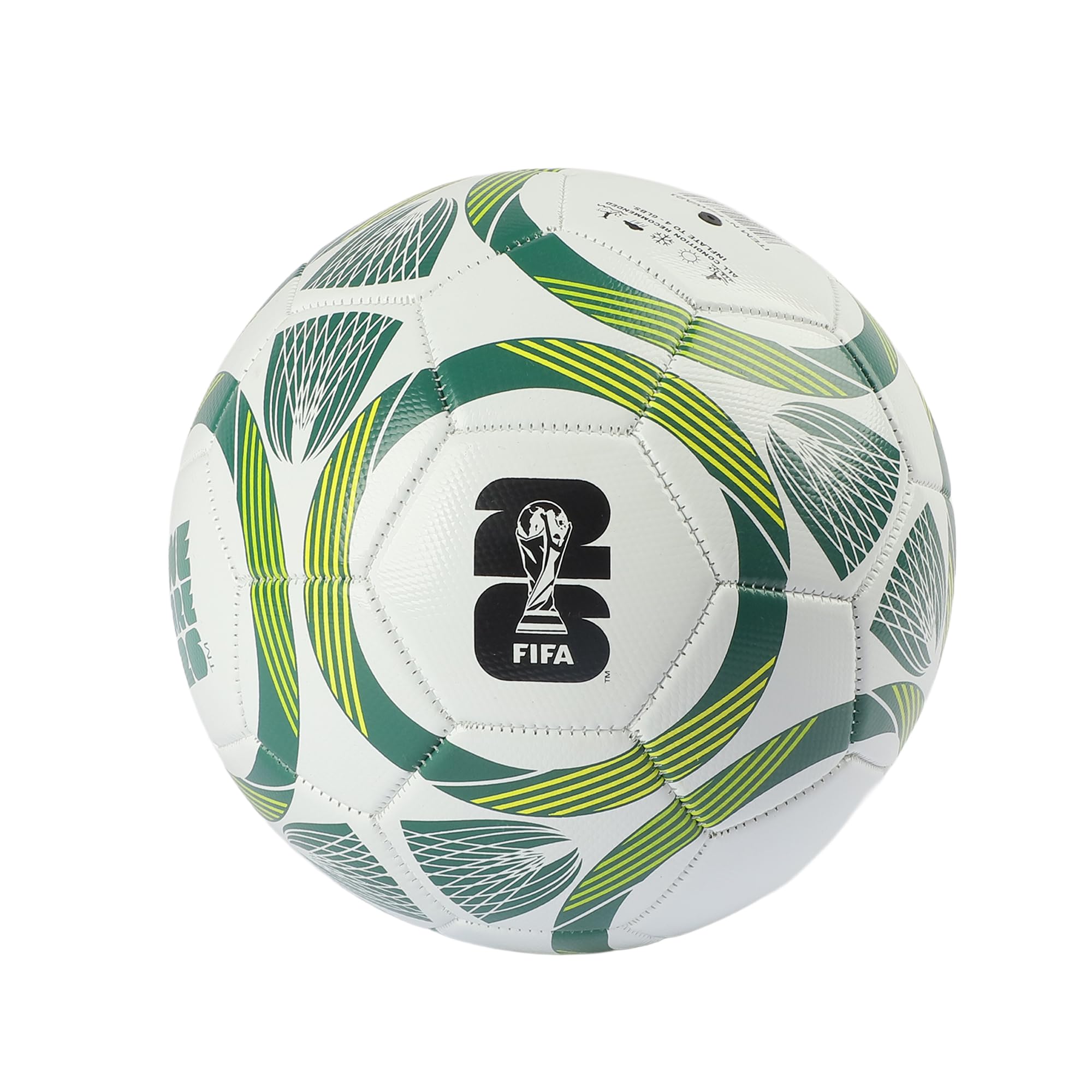 Hamleys Official FIFA Football Size 5 White Green-image-22