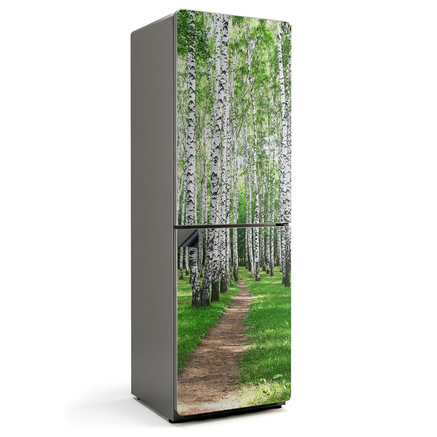 Tapis Magnétique Cuisine 60x190 - Décor Allée d'Arbres Forêt