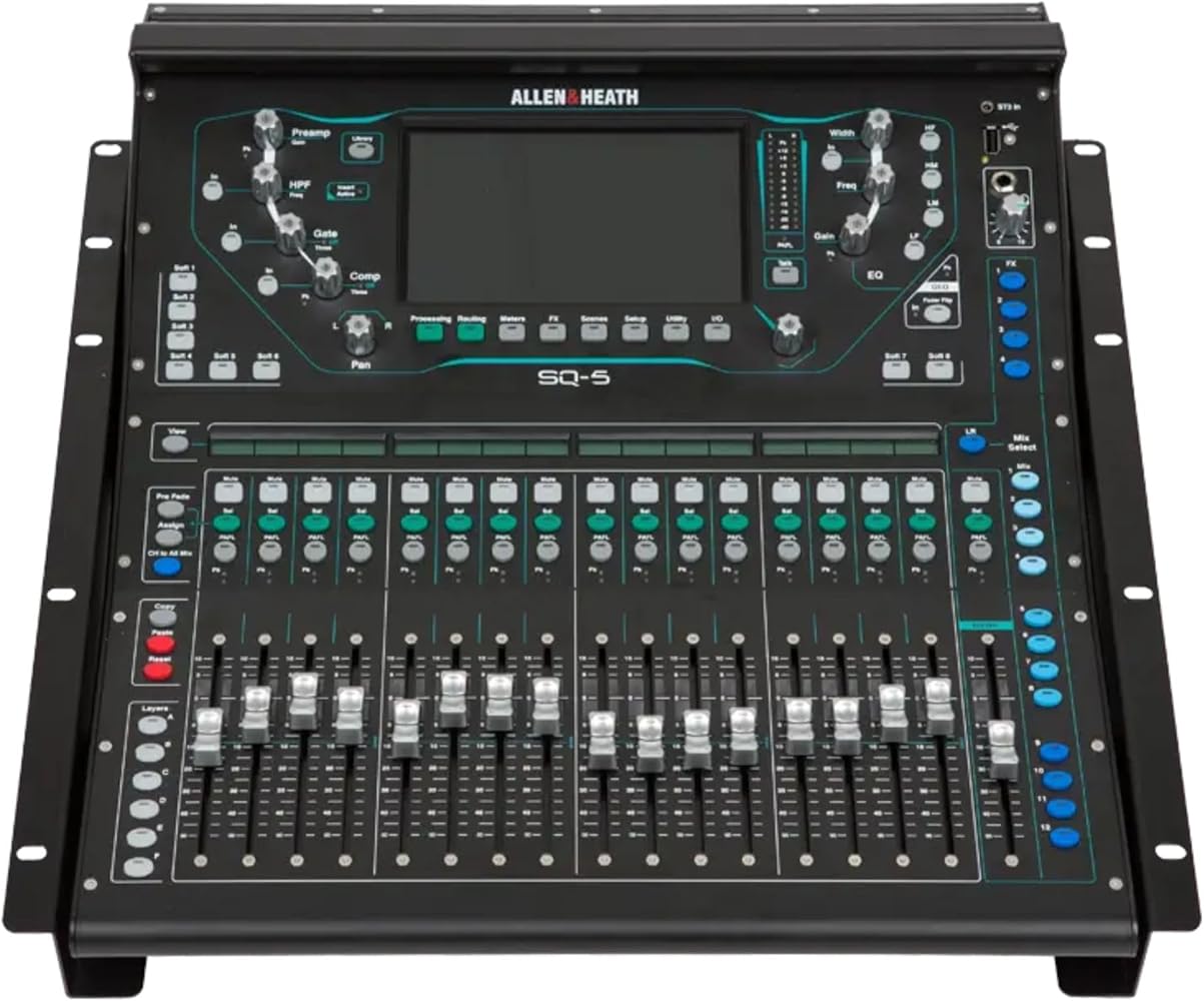 Amazon.com: SKB Steel Rack Ears, Hardware for Allen & Heath SQ5